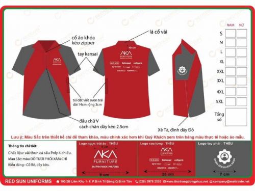 Áo Đồng Phục Thun Cao Cấp Phong Cách Chuyên Nghiệp