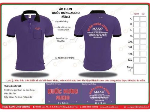 Áo Thun Đồng Phục Cho Công Ty Doanh Nghiệp