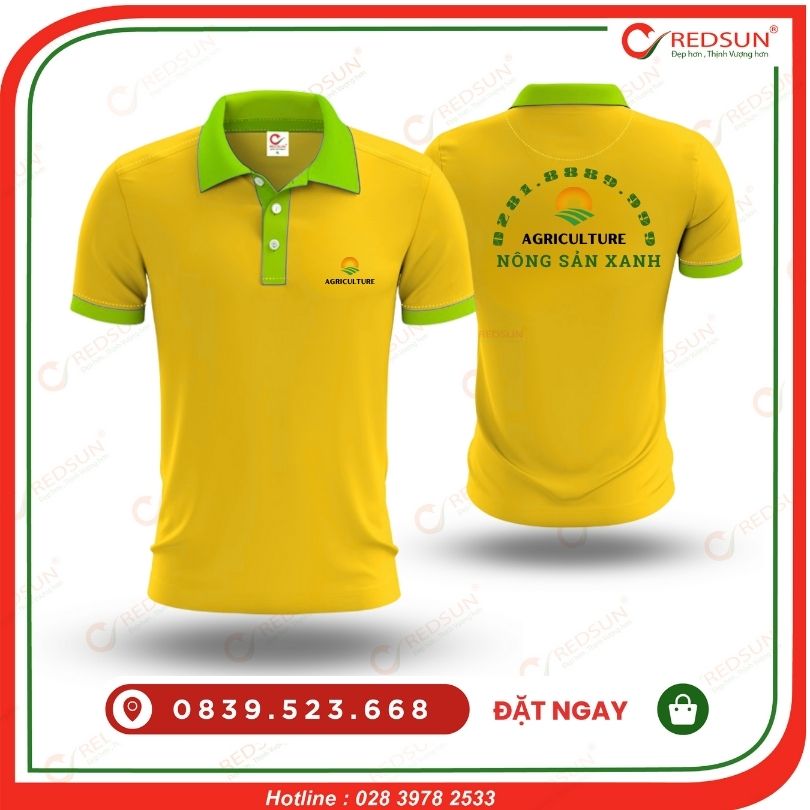 Áo thun đồng phục công nhân công ty Agriculture