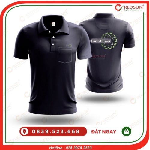 Áo thun đồng phục công nhân công ty Earth Power