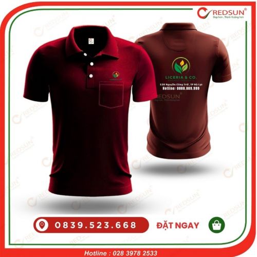 Áo thun đồng phục công nhân công ty Liceria & Co.