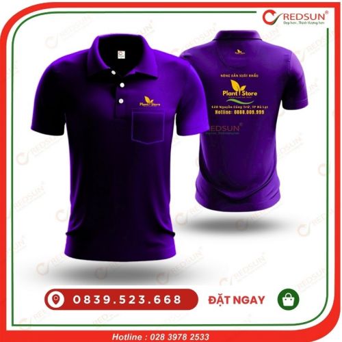 Áo thun đồng phục công nhân công ty Plant Store