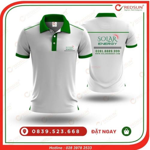 Áo thun đồng phục công nhân công ty Solar Energy