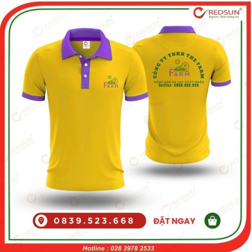 Áo thun đồng phục công nhân công ty The Farm