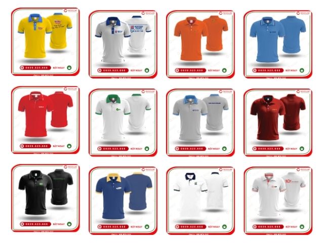 Áo thun đồng phục công ty – chuyên nghiệp & ấn tượng