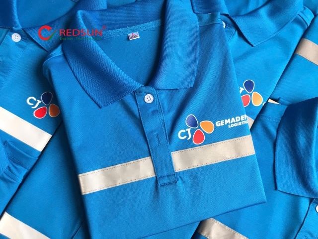 Cotton, poly hoặc cá sấu co giãn 4 chiều, thấm hút mồ hôi tốt, giữ form chuẩn