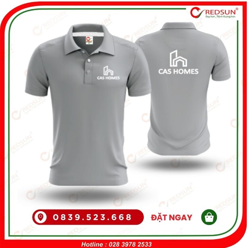 Áo thun đồng phục công ty CasHome