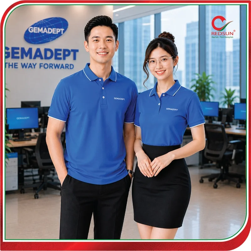 Áo Thun Đồng Phục Công Ty Gemadept