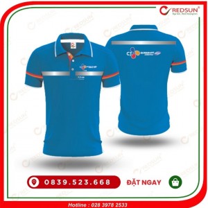 Áo thun đồng phục công ty Gemadept phối phản quang