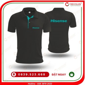 Áo thun đồng phục công ty Hisense