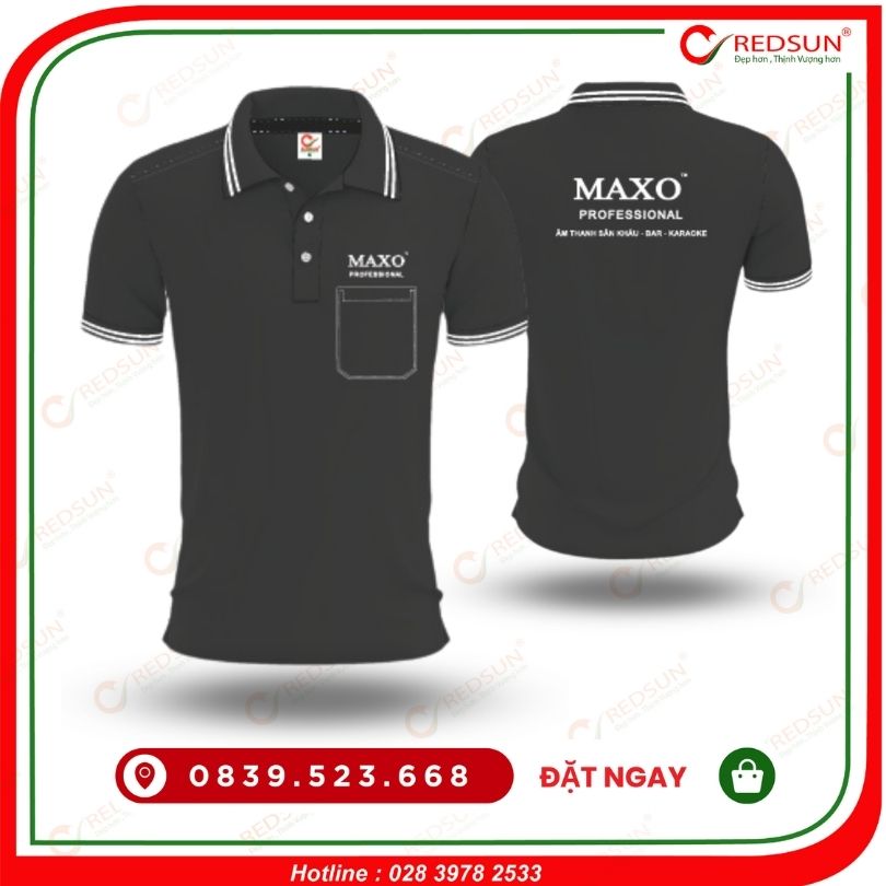 Áo thun đồng phục công ty Maxo