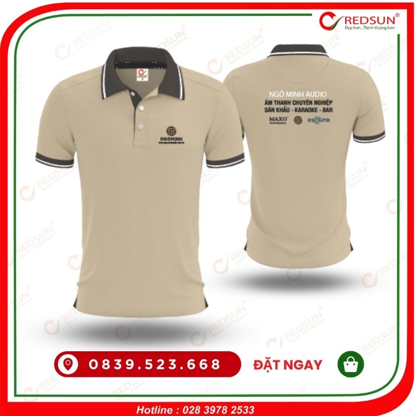 Áo thun đồng phục công ty Ngô Minh