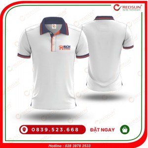 Áo thun đồng phục công ty Rich Payment Solution màu trắng