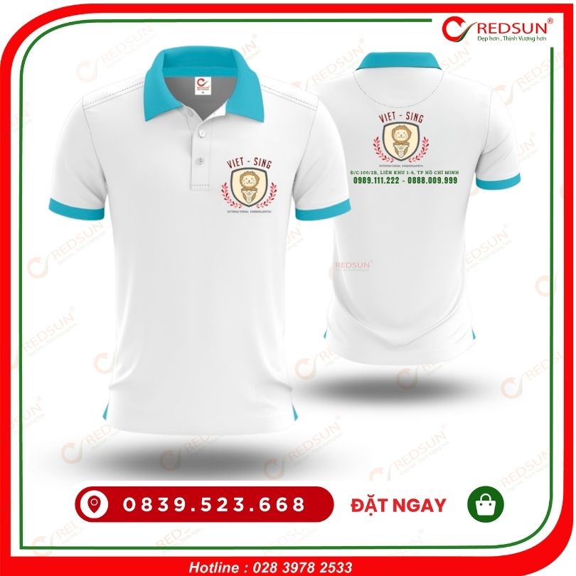 Áo thun đồng phục học sinh RS-HS09