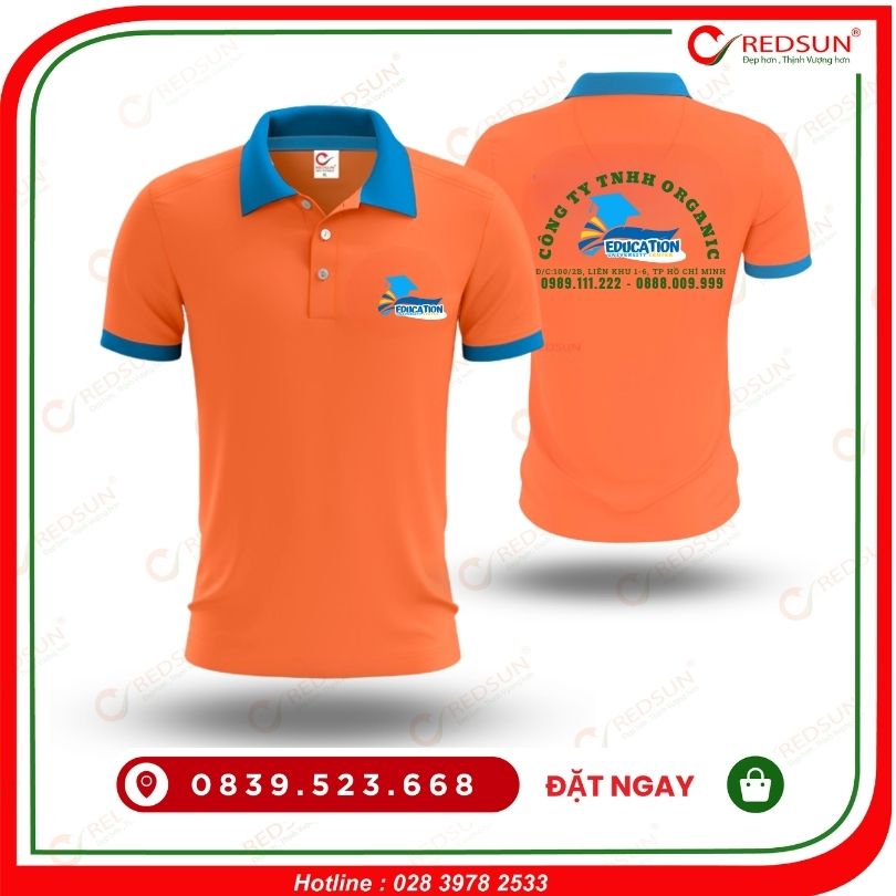 Áo thun đồng phục học sinh RS-HS12