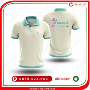 Áo thun đồng phục trung tâm ngoại ngữ Be Smart