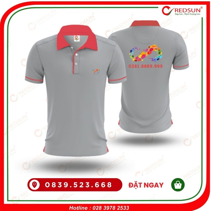 Áo thun đồng phục trung tâm ngoại ngữ Corlor Academy