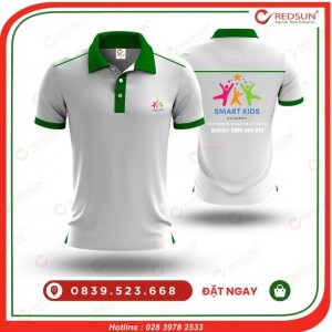 Áo thun đồng phục trung tâm ngoại ngữ Smart Kid Academy