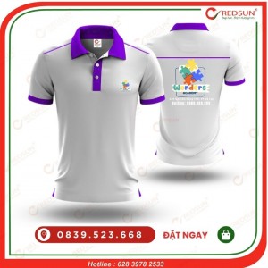 Áo thun đồng phục trung tâm ngoại ngữ Wonders  Academy