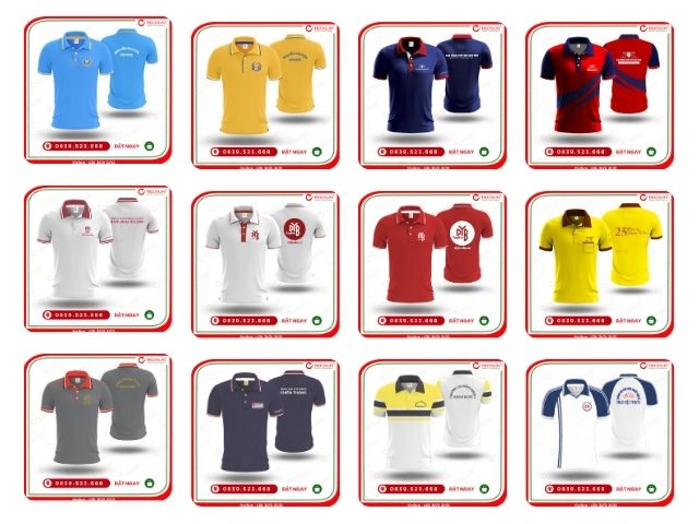 Áo thun đồng phục trường học – năng động & chất lượng