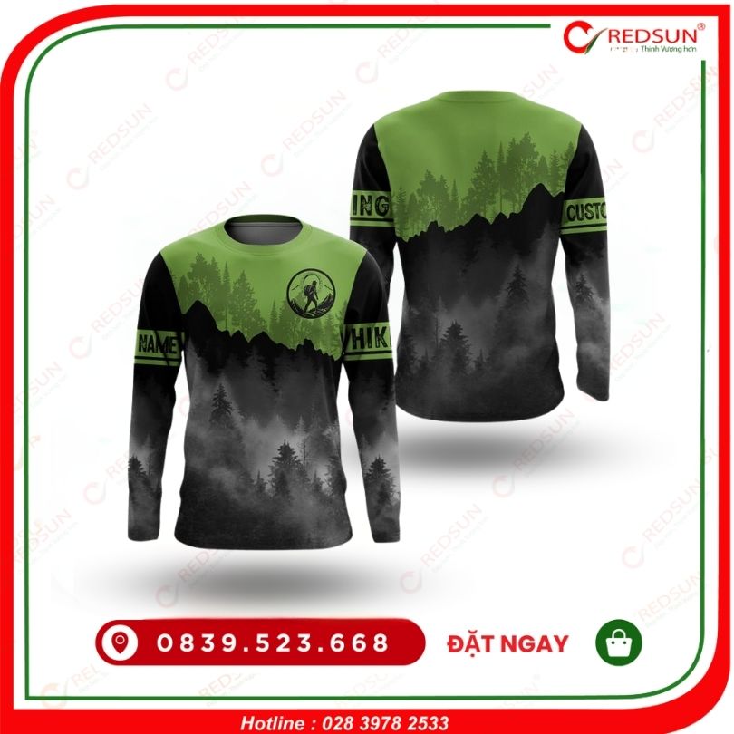 Áo thun tay dài hội nhóm leo núi RS-TD01