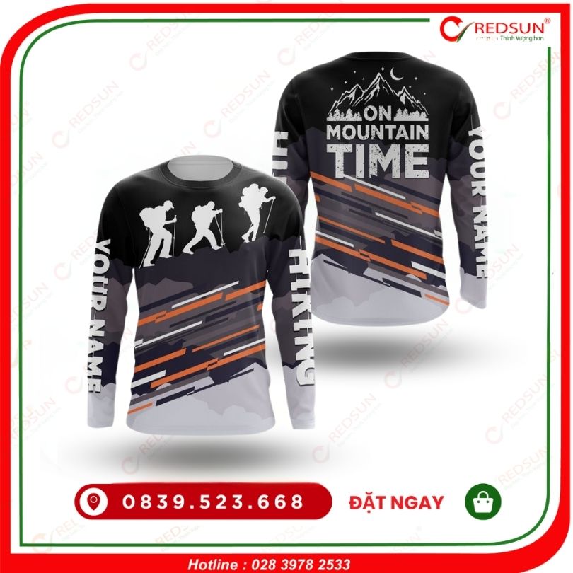 Áo thun tay dài hội nhóm leo núi RS-TD02