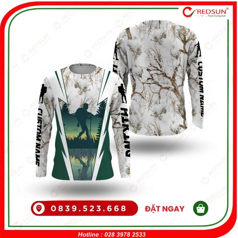 Áo thun tay dài hội nhóm leo núi RS-TD08