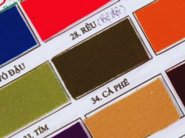 Bảng màu vải thun cá sấu Poly 4 chiều rất đa dạng, mang đến nhiều sự lựa chọn cho khách hàng