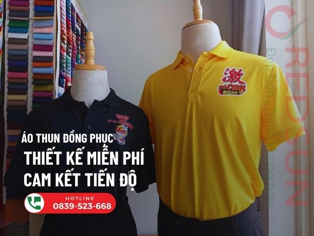 Bảng size áo thun cổ trụ 