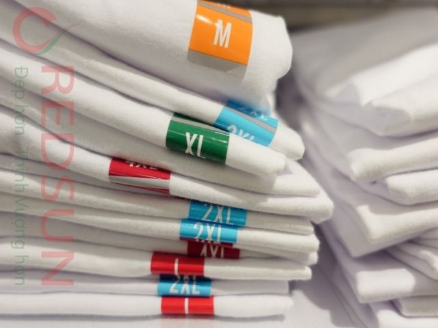 Bảng size may áo họp lớp đồng phục 