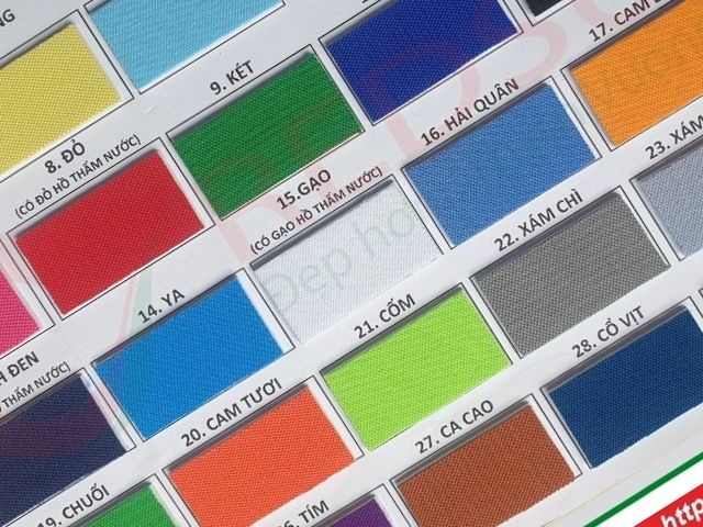 Tư vấn loại vải phù hợp