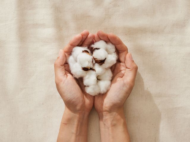 Vải thun cá mập 65 2 chiều có bề mặt mịn màng và độ bám màu tốt, giúp việc in ấn logo