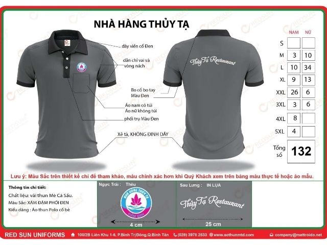 May Áo Thun Đồng Phục Doanh Nghiệp Độc Quyền