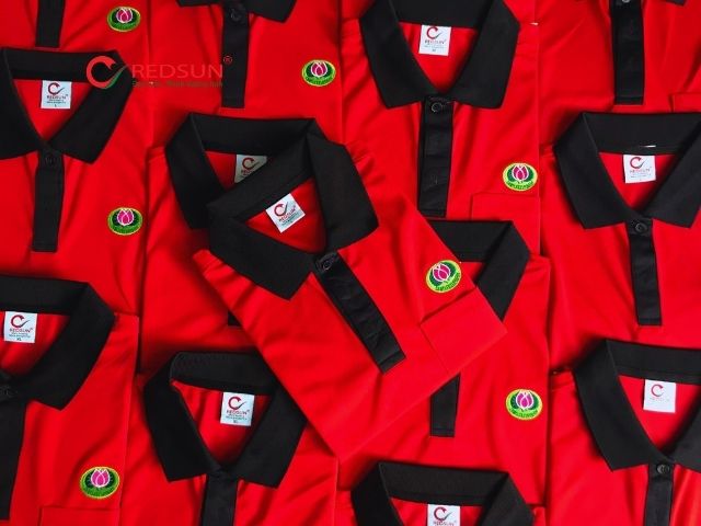 May áo thun đồng phục Đầm Sen