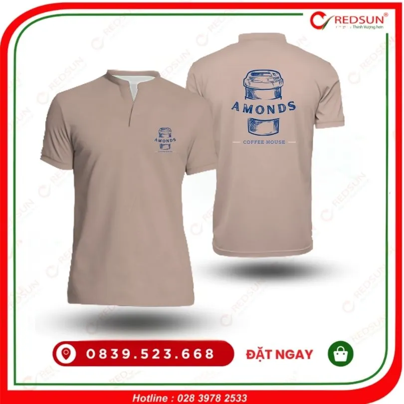 May áo thun đồng phục nhà hàng tại Quận 4