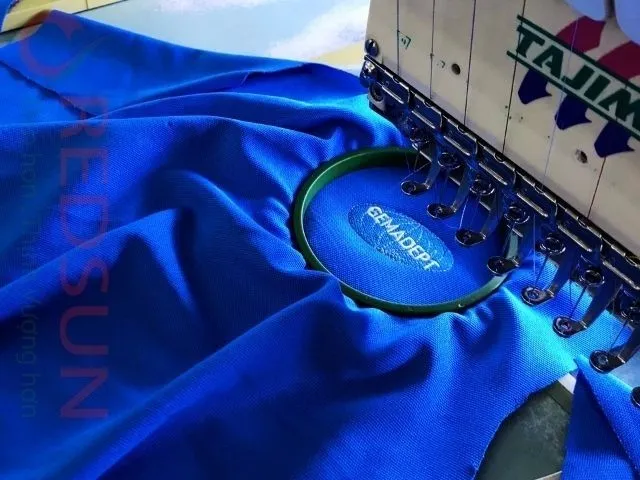 Thêu Vi Tính Logo Áo Thun TP.HCM