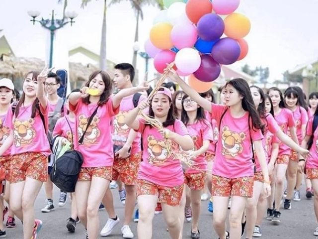 Thiết kế áo teambuilding ấn tượng