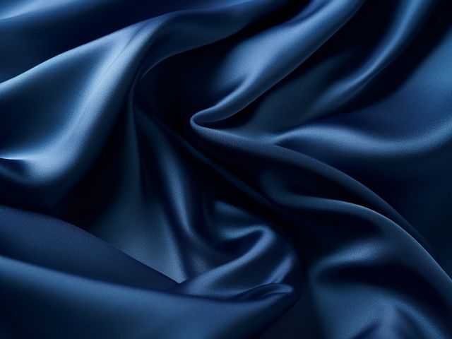 Satin là chất liệu vải bóng mượt, tạo cảm giác sang trọng và quý phái
