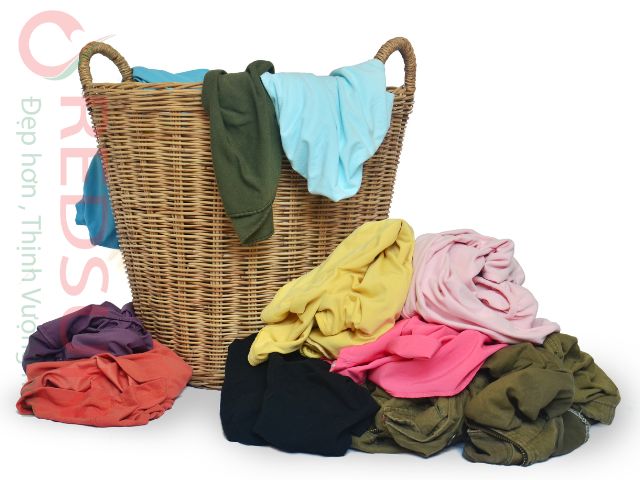 Vải thun 100% cotton 4 chiều, do tính chất co giãn và mềm mại