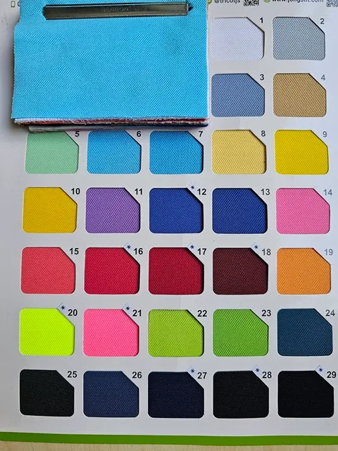 Bảng Màu Vải Thun Poly Thái Cao Cấp