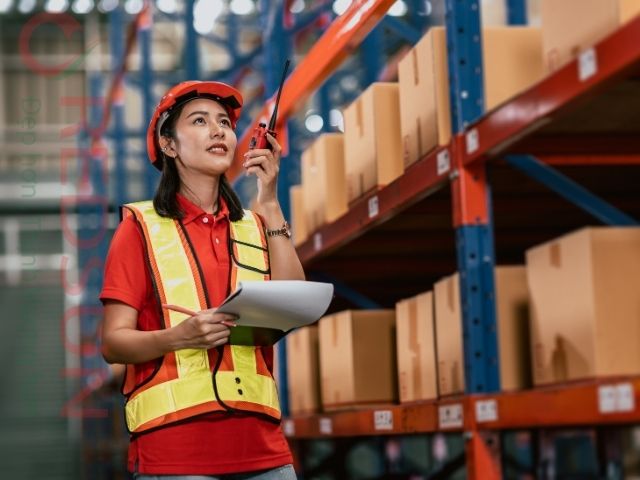 Áo thun đồng phục kho vận – logistics – shipper